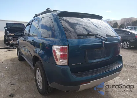 2006 Pontiac Torrent z USA, uszkodzony, nr VIN 2CKDL73F366118845